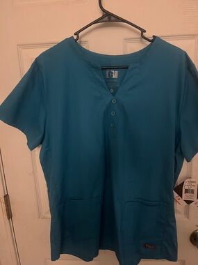 Barco Uniforms Teal Women's Scrub Top